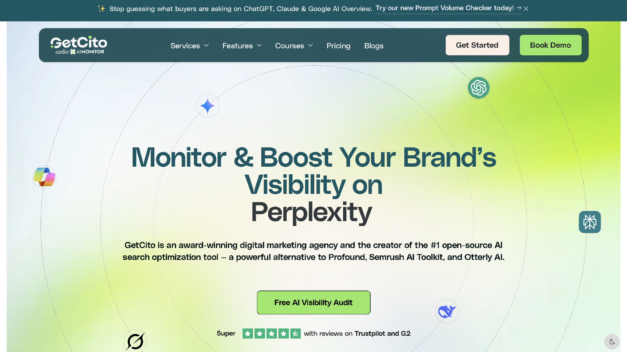 GetCito website homepage
